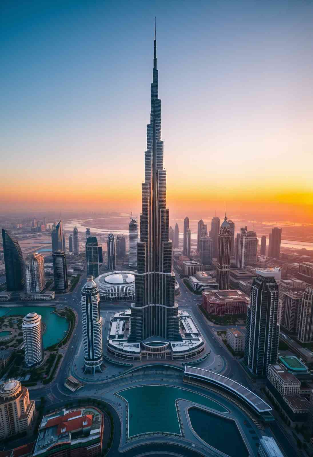 Dubai Mainland skyline